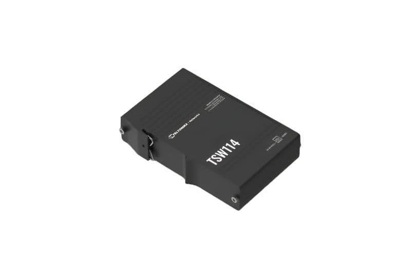 TSW114 - Gigabit Din Rail Ethernet Switch - View 2