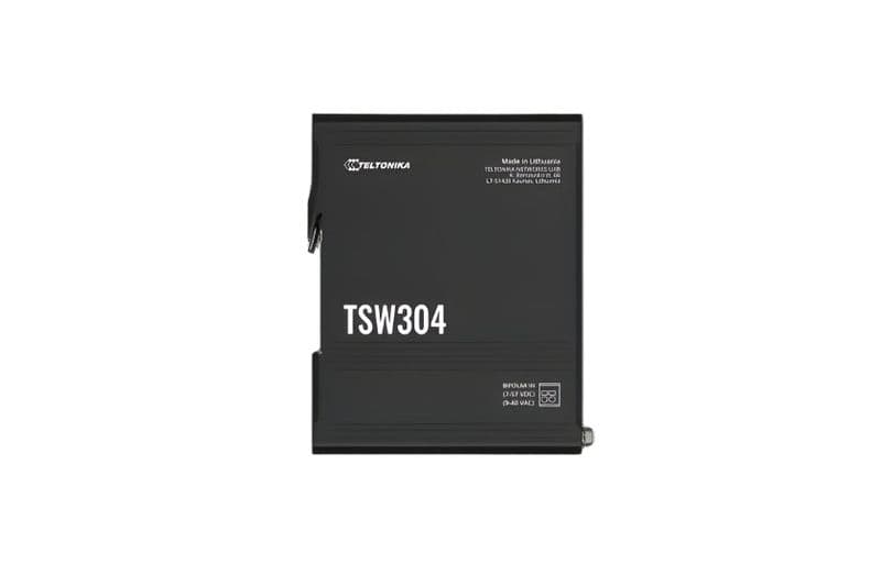 TSW304 - Din Rail Ethernet Switch - View 1