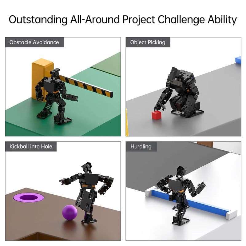 AiNex ROS Education AI Vision Humanoid Robot Powered by Raspberry Pi - View 3