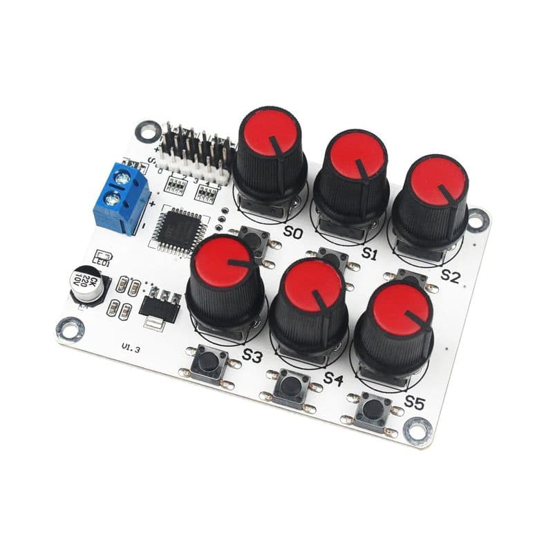Hiwonder 6 Channel Digital Servo Tester with Over-Current Protection - View 1