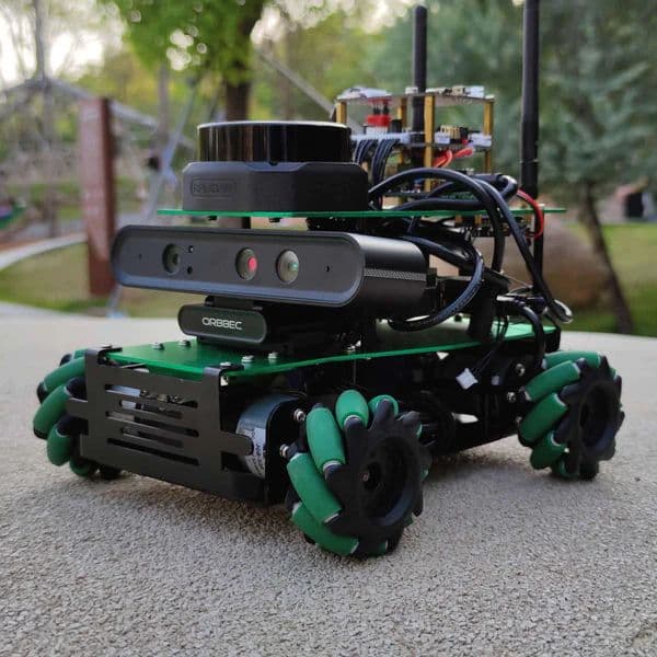 ROSMASTER X3 ROS Robot with Mecanum Wheel - View 2