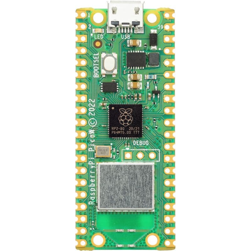 Raspberry Pi Pico W - View 1