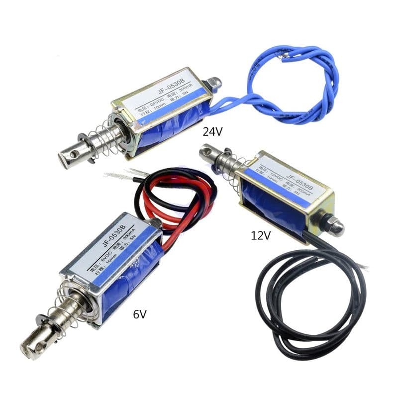 Push-Pull Solenoid - View 1