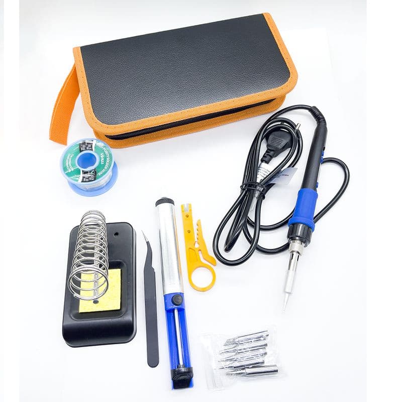 80W Adjustable Temperature Soldering Iron Kit - High Quality - View 1
