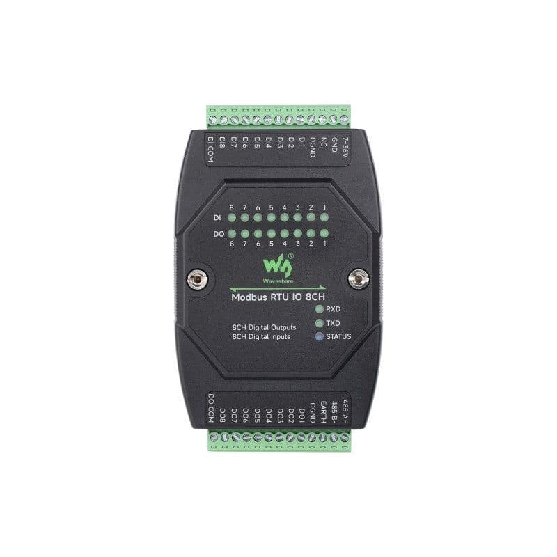 Industrial 8-Ch Digital Input & Output Module - View 3