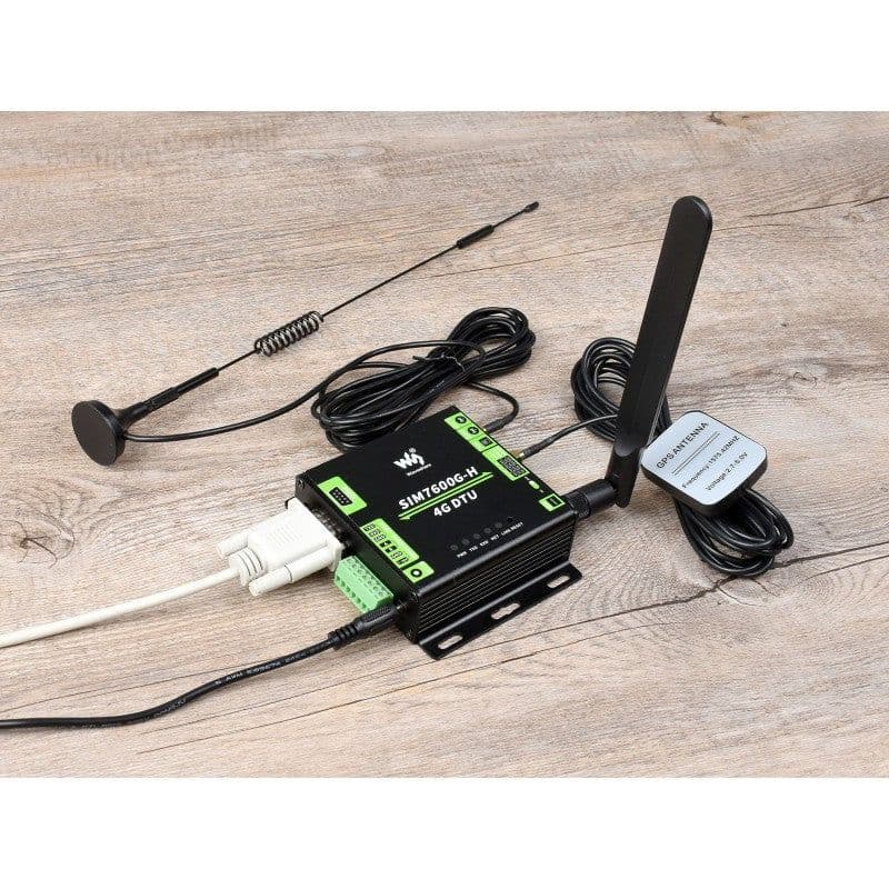 Industrial Grade SIM7600G-H 4G DTU, USB UART/RS232/RS485 - View 2