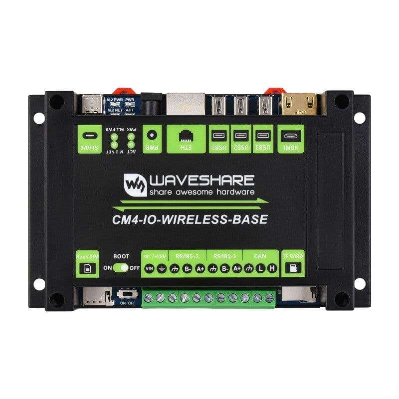 Industrial IoT Wireless Expansion Module Designed for Raspberry Pi Compute Module 4 - View 3