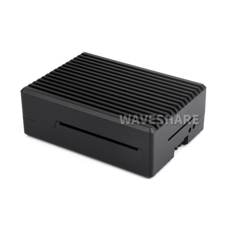 Aluminum Stripe Grooved Case For Raspberry Pi 5 - View 3