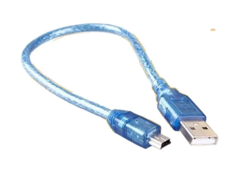 Mini USB Cable for Arduino Nano (12-Inch / 30cm) - View 1