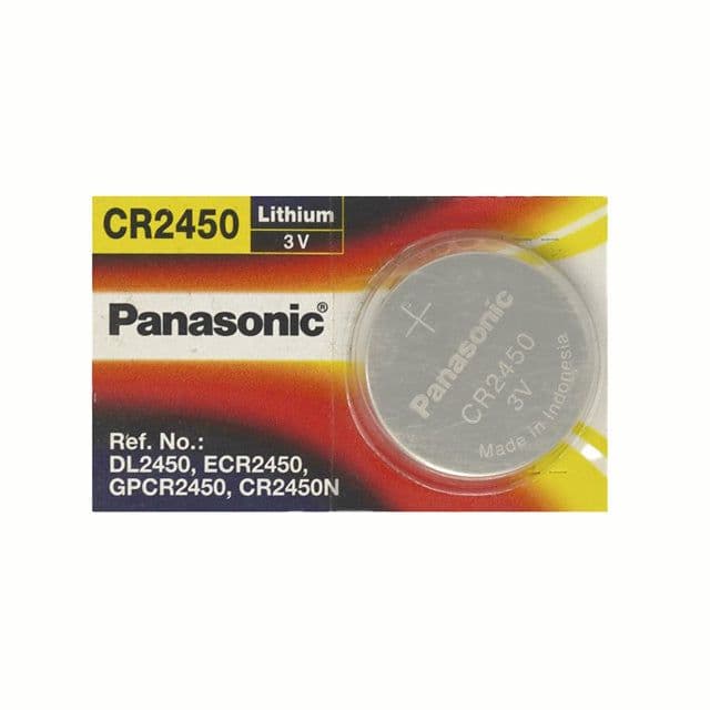 CR2450 3V Panasonic Lithium Battery 1Pcs - View 1