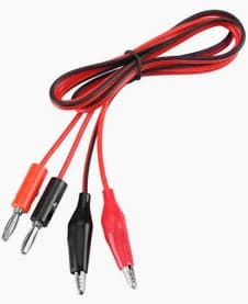 AX-Series 4mm Banana Plug to Crocodile Clip Test Lead - View 1