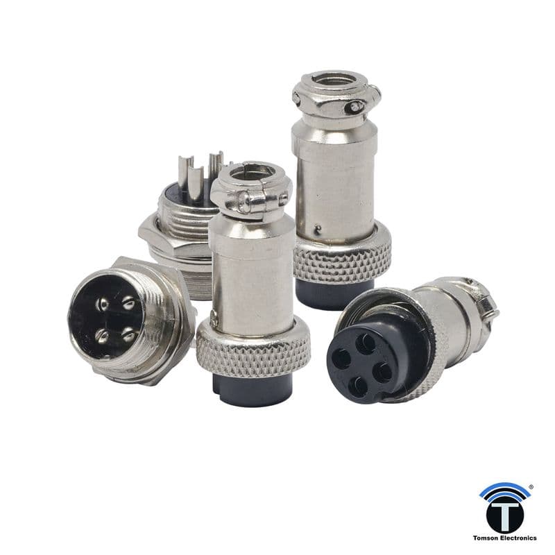 6PIN M&F Mini round shell - View 1