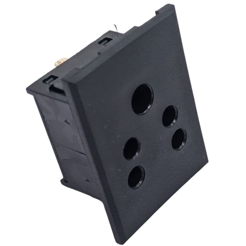 SE056 Power Socket 6A (Black) - View 1