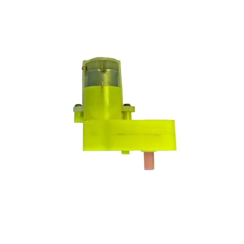 BO Motor 100 RPM (L-Shape) for Robotics and DIY Projects - View 1