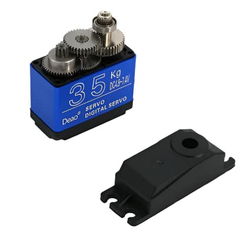 DEAO 35KG Digital Servo – High Torque Steel Gear - View 2