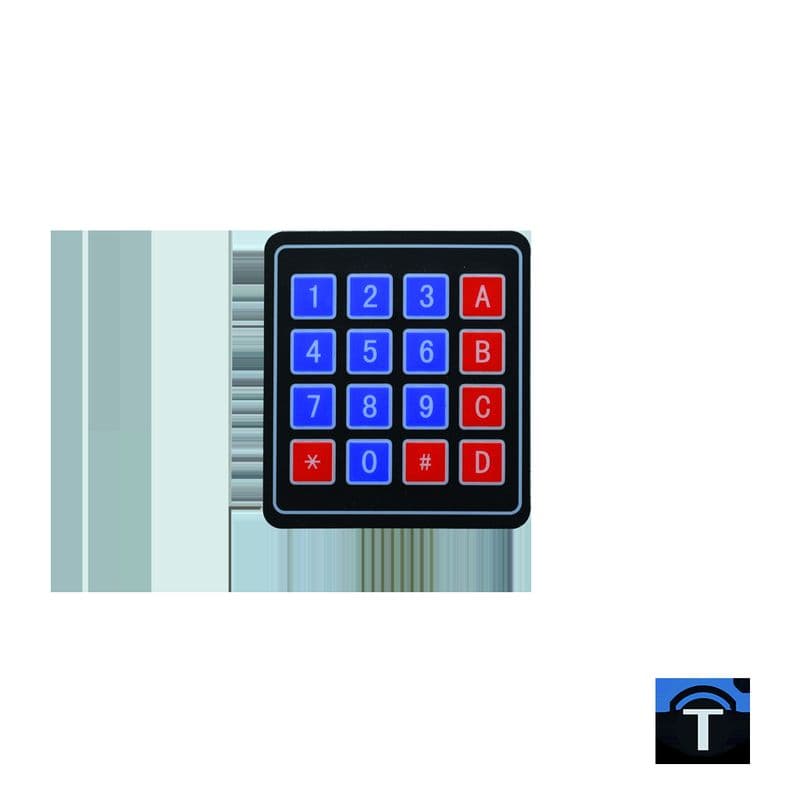 4x4 Matrix Keypad - View 1
