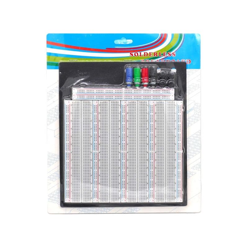 Solderless Breadboard ZY-208 3220 Points – Large Size Prototyping Board - View 1