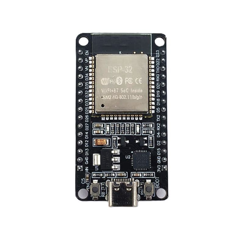 ESP32 30 Pin CP2102 Type-C – WiFi & Bluetooth IoT Development Board - View 2