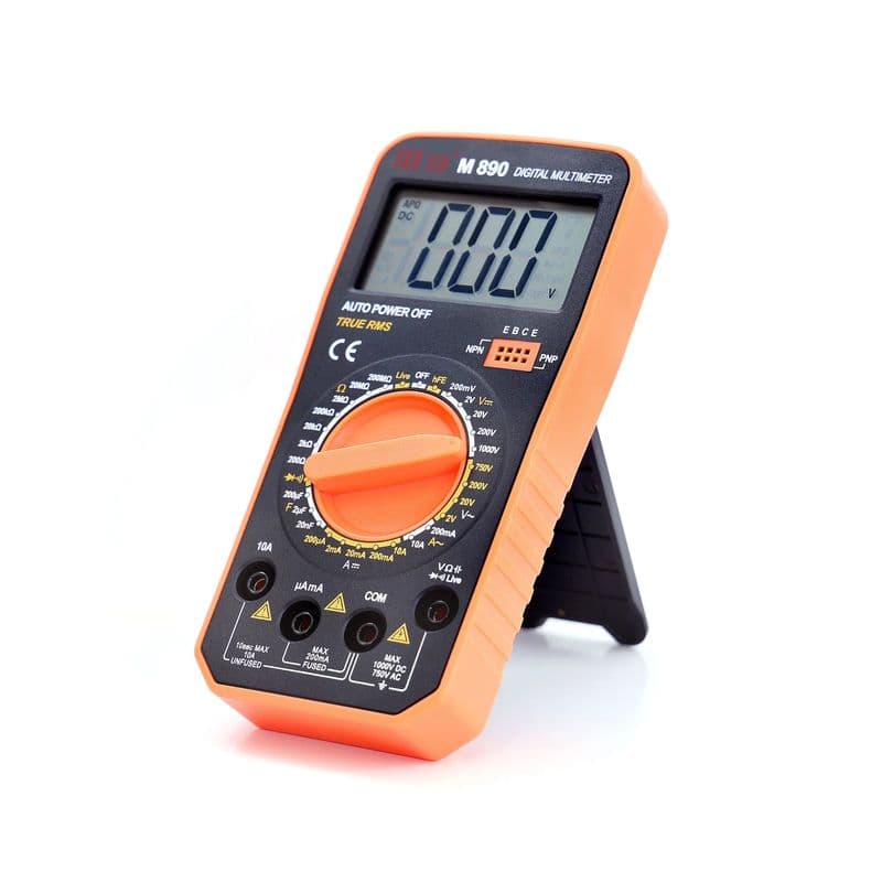 VARTECH Digital Multimeter M-890 – AC/DC Voltage, Current & Resistance Tester - View 1
