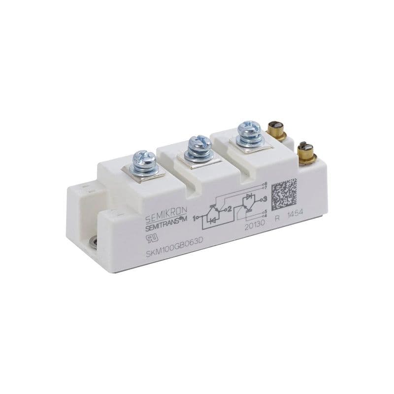 SKM 100 GB063 D (IGBT Module) Dual N-Channel - View 1