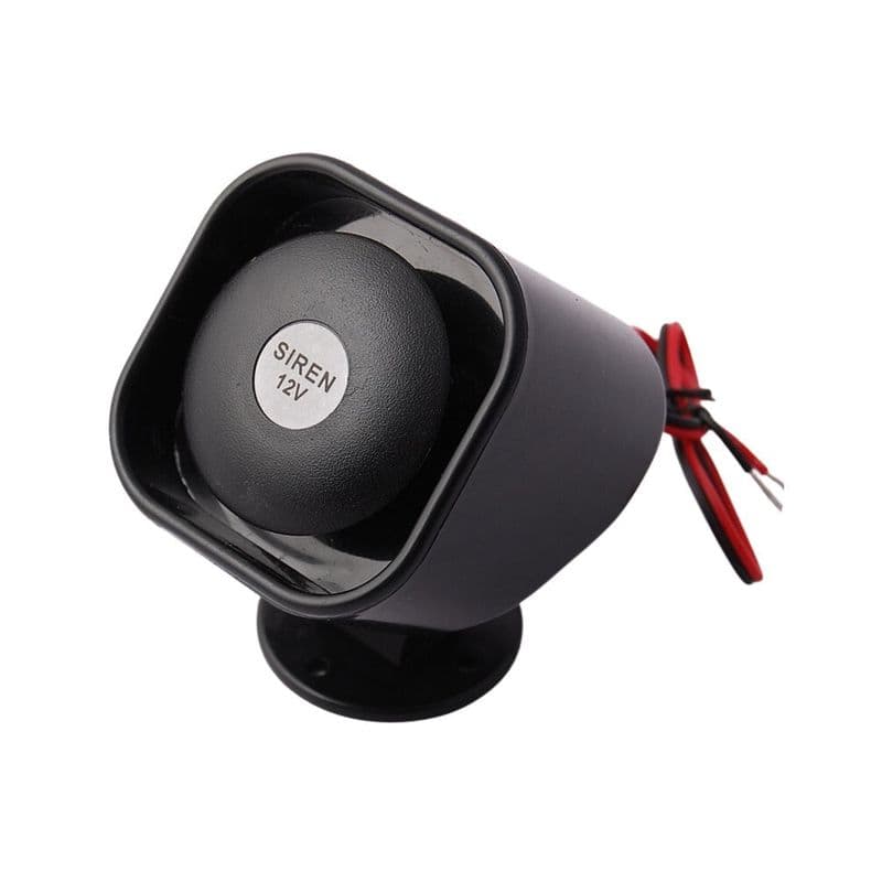 SQR117 - 12V DC Square Siren - View 2