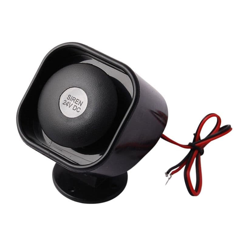 SQR117 - 24V DC Square Siren - View 2