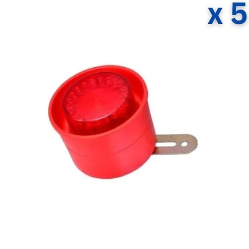 AWL136 - 12V DC Round Siren with Strobe - View 3