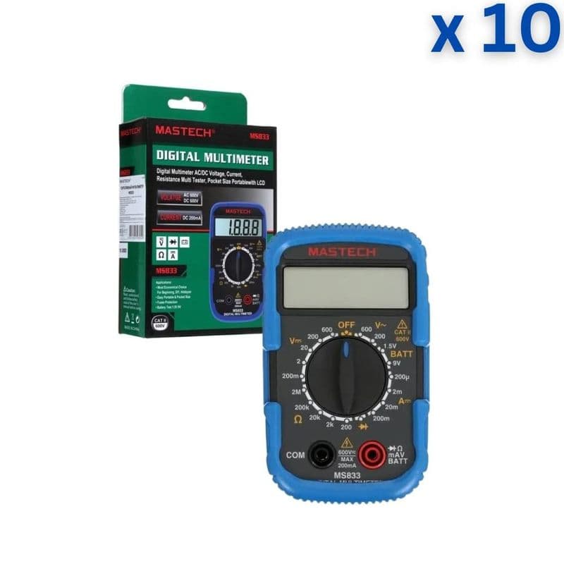 Mastech MS833 Digital Multimeter - View 3
