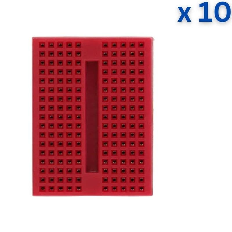 170 Points Mini Breadboard SYB-170 Red - View 3