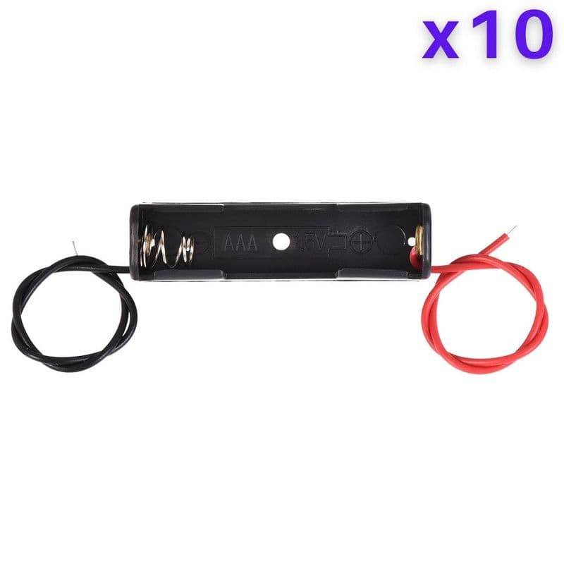 1 x 1.5V AAA Battery Case Connector - View 3