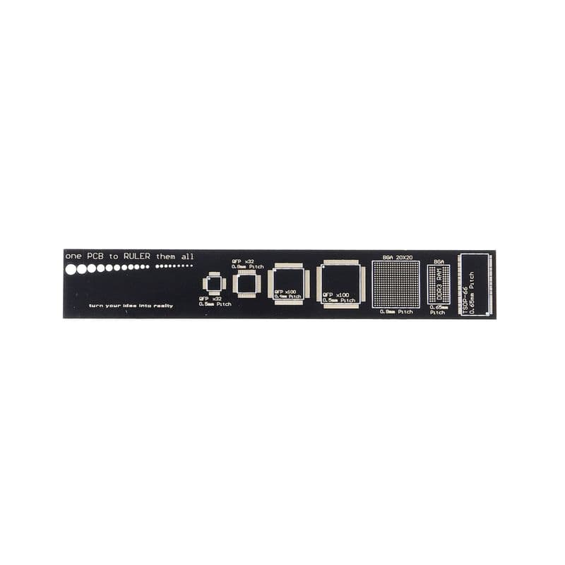15CM PCB Ruler For Electronic Engineers Measuring Tool PCB Reference Ruler Chip IC SMD Diode Transistor Package Electronic - View 3
