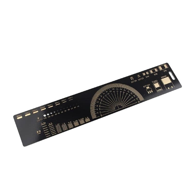 20CM PCB Ruler For Electronic Engineers Measuring Tool PCB Reference Ruler Chip IC SMD Diode Transistor Package Electronic - View 1