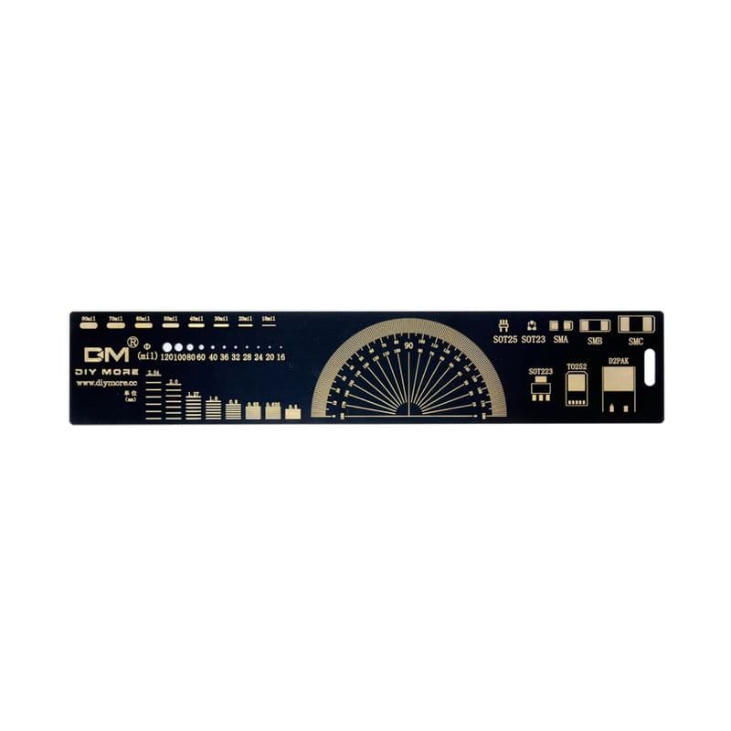 20CM PCB Ruler For Electronic Engineers Measuring Tool PCB Reference Ruler Chip IC SMD Diode Transistor Package Electronic - View 3
