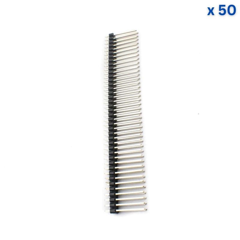40x2 20mm 2.54mm Male Pin Header - View 3