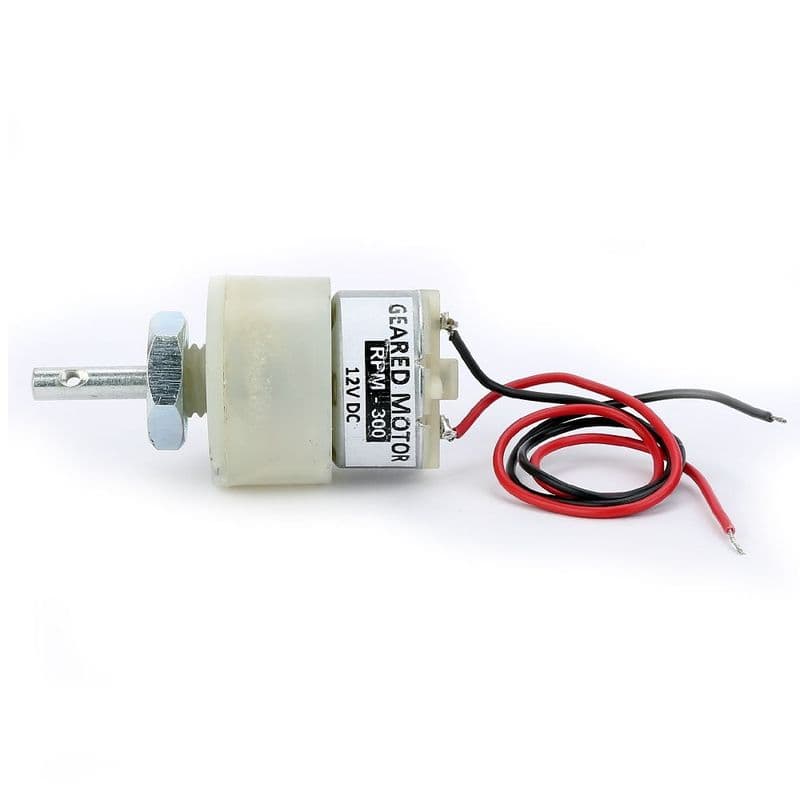 300 RPM DC Center Shaft 12V Gear Motor - View 2