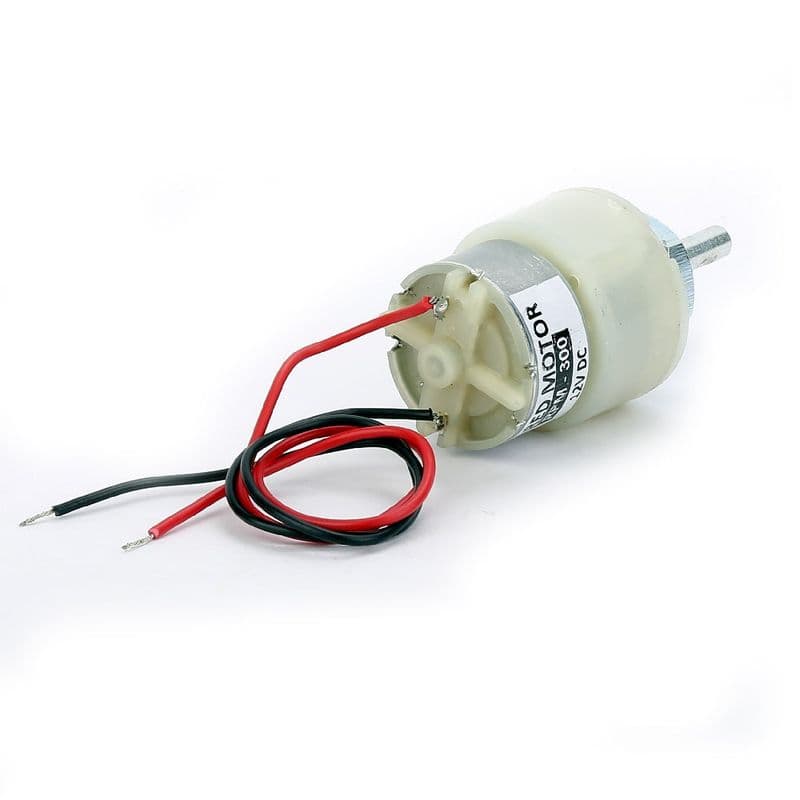 300 RPM DC Center Shaft 12V Gear Motor - View 3