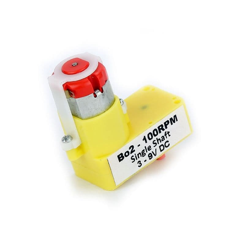 BO2 100 RPM 9V Right Angle Motor - View 3