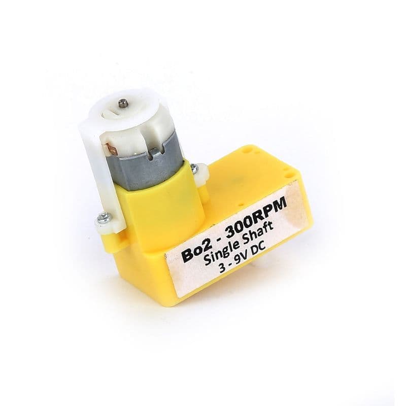 BO2 300 RPM 9V Right Angle Motor - View 3