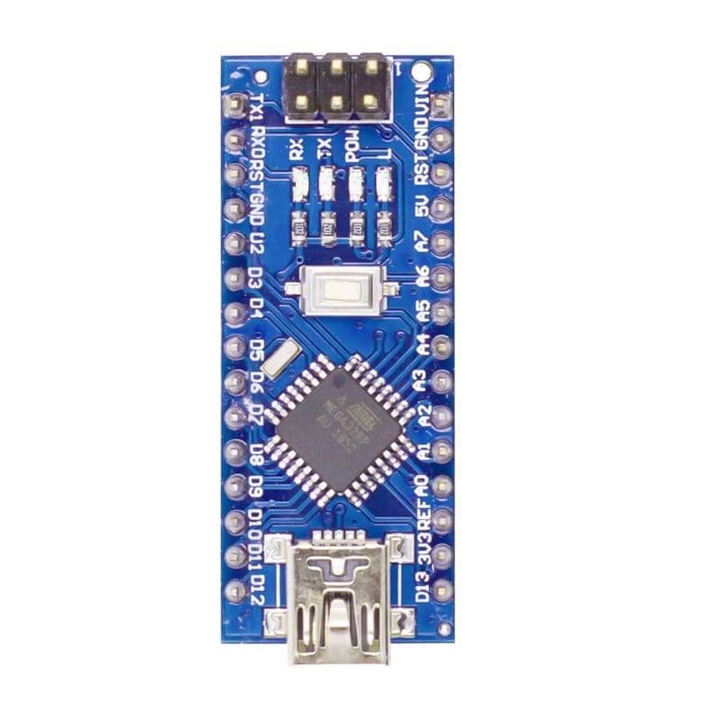 Nano CH340 Chip Board without USB cable compatible with Arduino - View 3