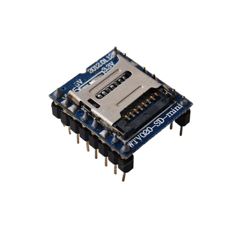 WTV020SD-20SS MP3 Module with Storage - View 1