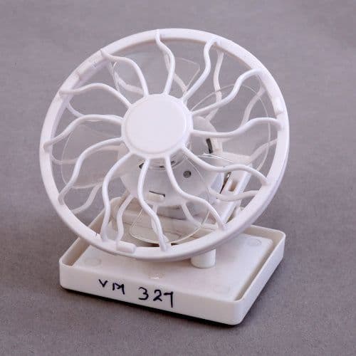 Solar Fan - Table or Cap - View 2