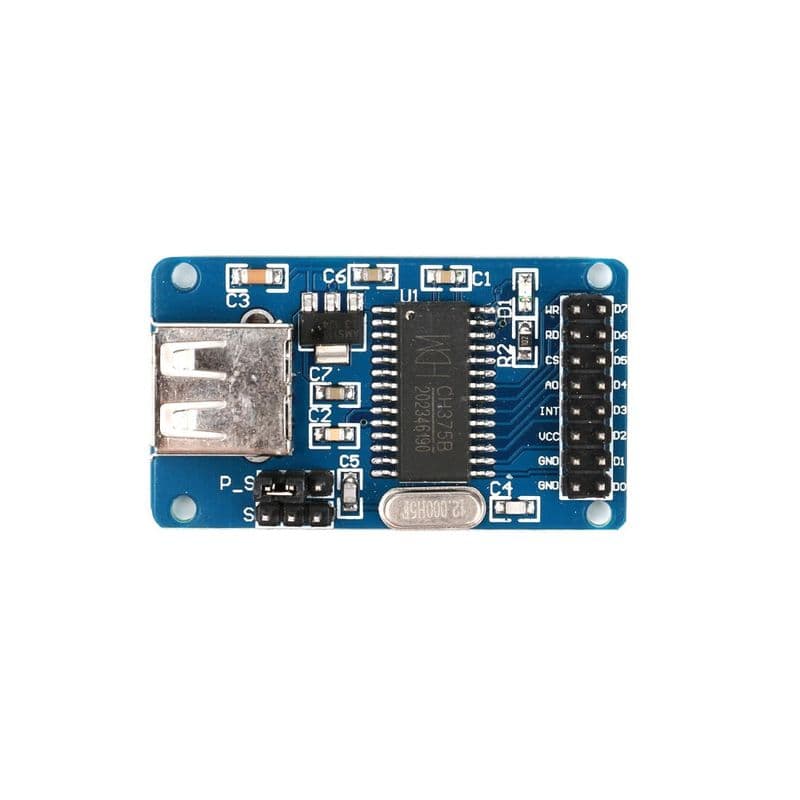 CH375B USB Disk Module Host Serial Read Write Data Bus Arduino - View 2