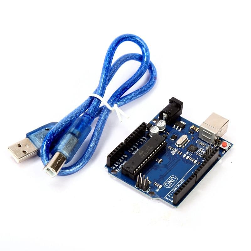 UNO R3 Atmega328P Board - Arduino Clone Compatible Model - View 1