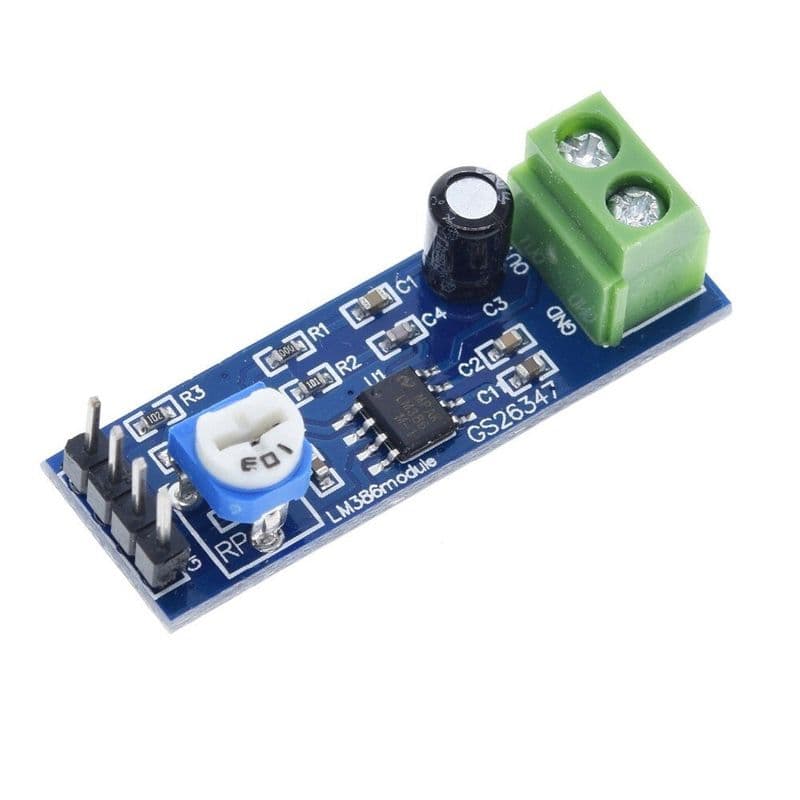 LM386 Audio Amplifier Module - View 1