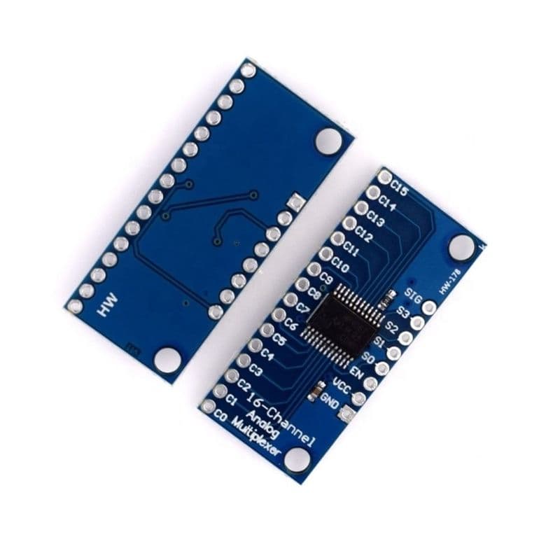 CD74HC4067 High Speed CMOS 16-Channel Analog/Digital Multiplexer Breakout Module - View 3