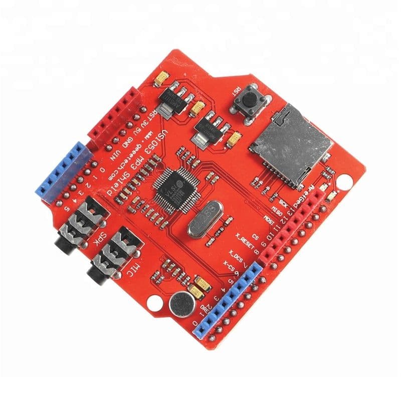 VS1053 MP3 Recording Module Development Board - View 2