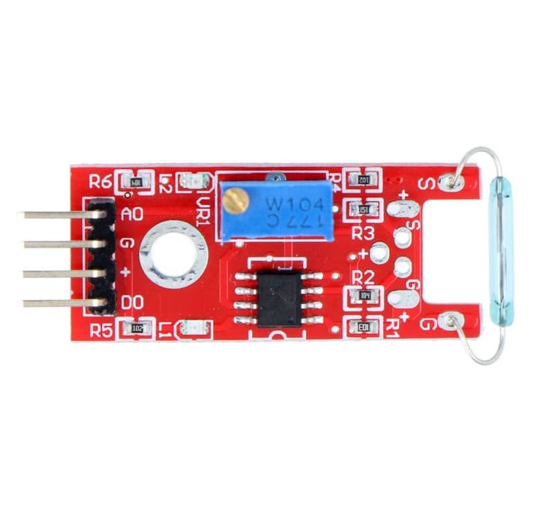 Magnetic Reed Switch Module - View 2