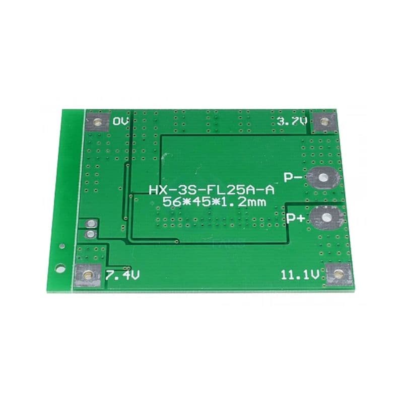 3S/25A BMS Module - View 3