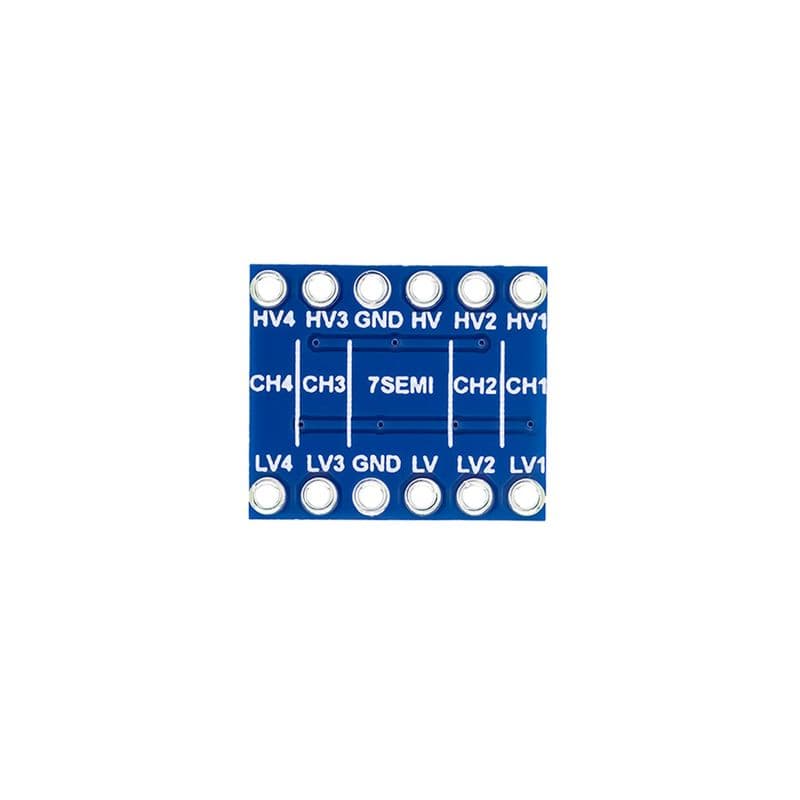 7Semi BSS138 4-Ch I2C Bi-directional Logic Level Converter Breakout - View 3