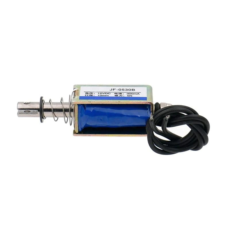 JF-0530B 12V Solenoid Push Pull Magnet - View 2